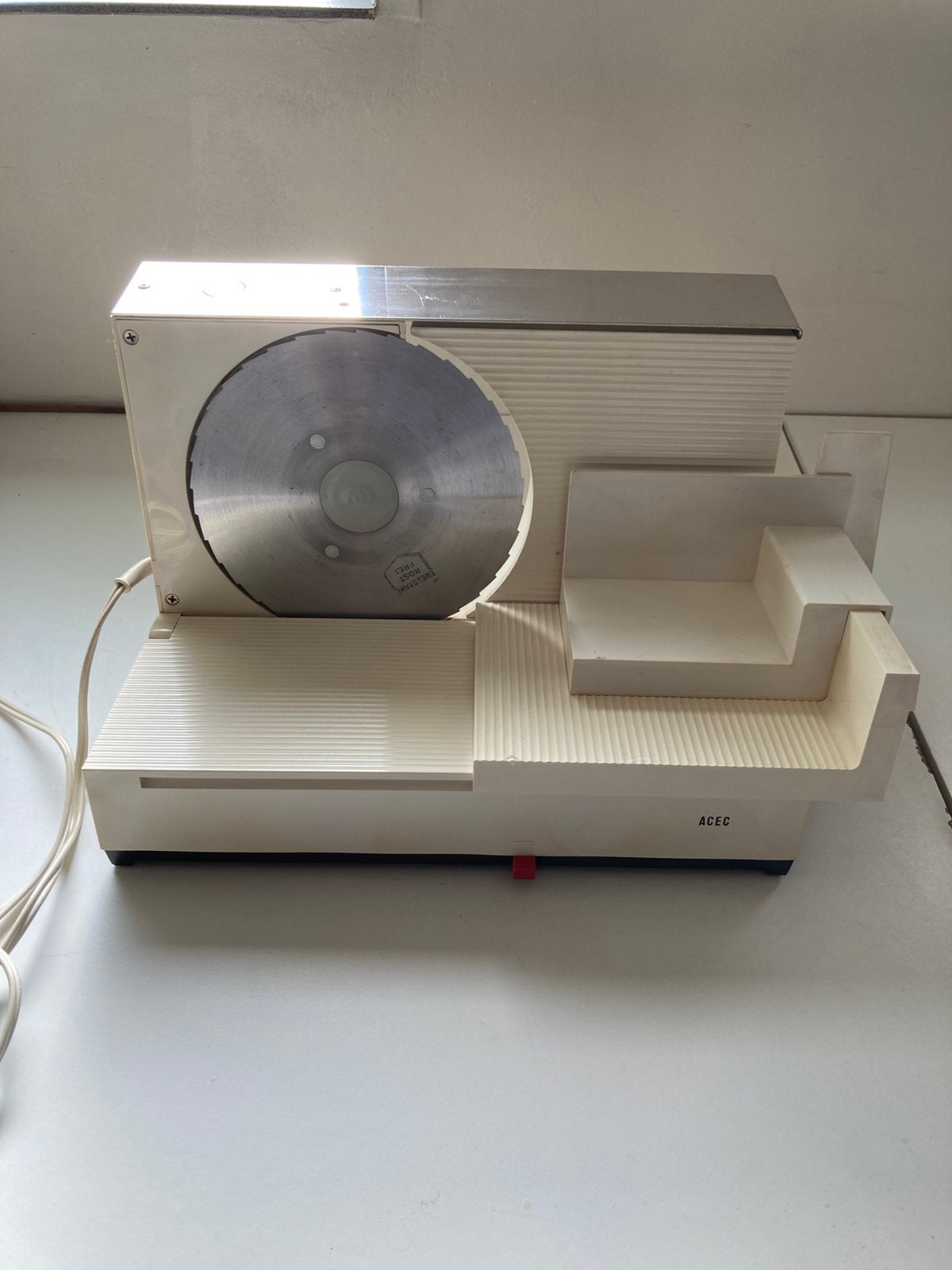 ACEC vintage elektrische snijmachine, Ophalen of Verzenden, Zo goed als nieuw