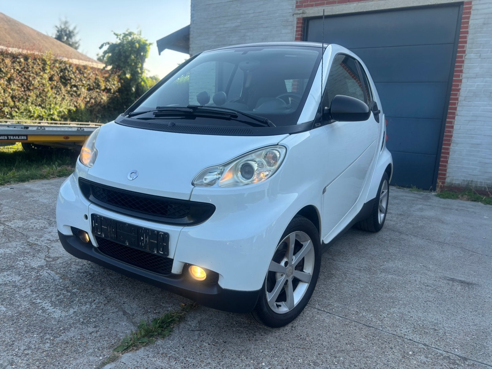 Smart Fortwo 1.0i - 2008 - 118 256 KM - Clim - Lez Ok, Autos, Achat, Entreprise, 2 places, 2 portes