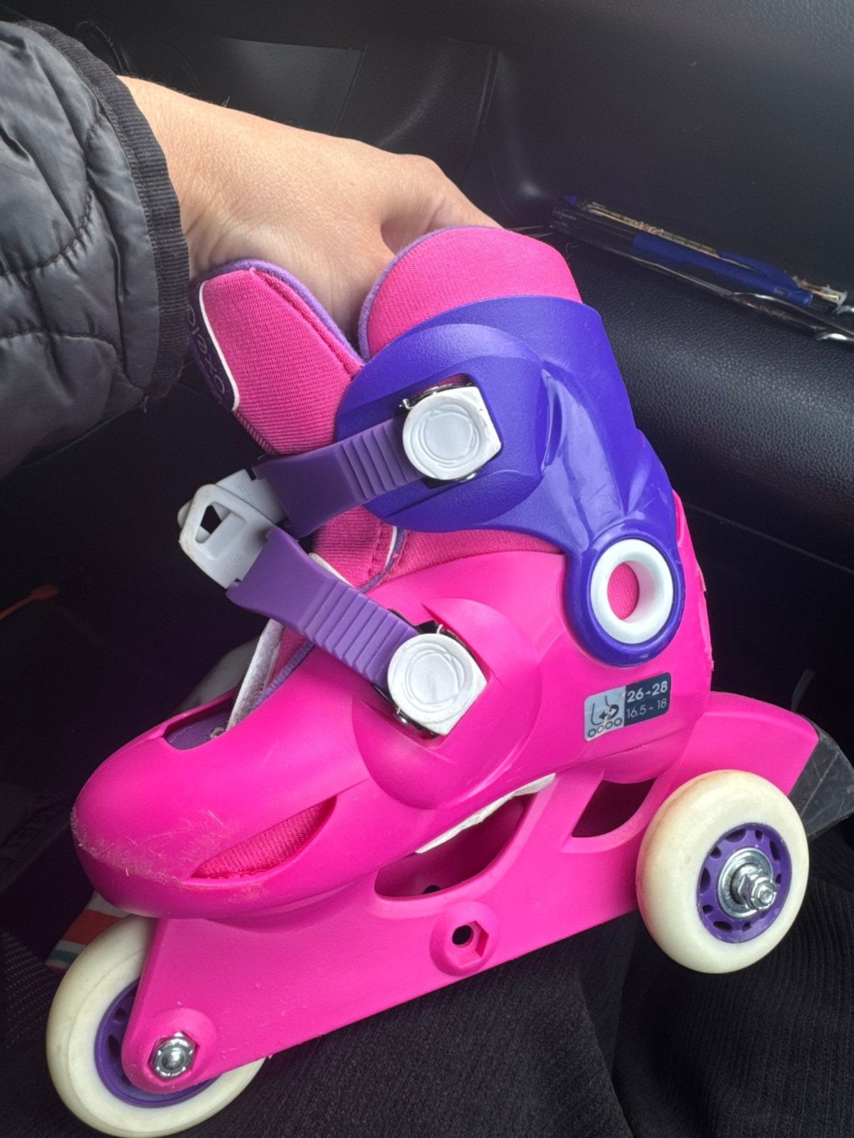 Rolschaatsen 26-28, Enfants & Bébés, Enlèvement ou Envoi, Comme neuf