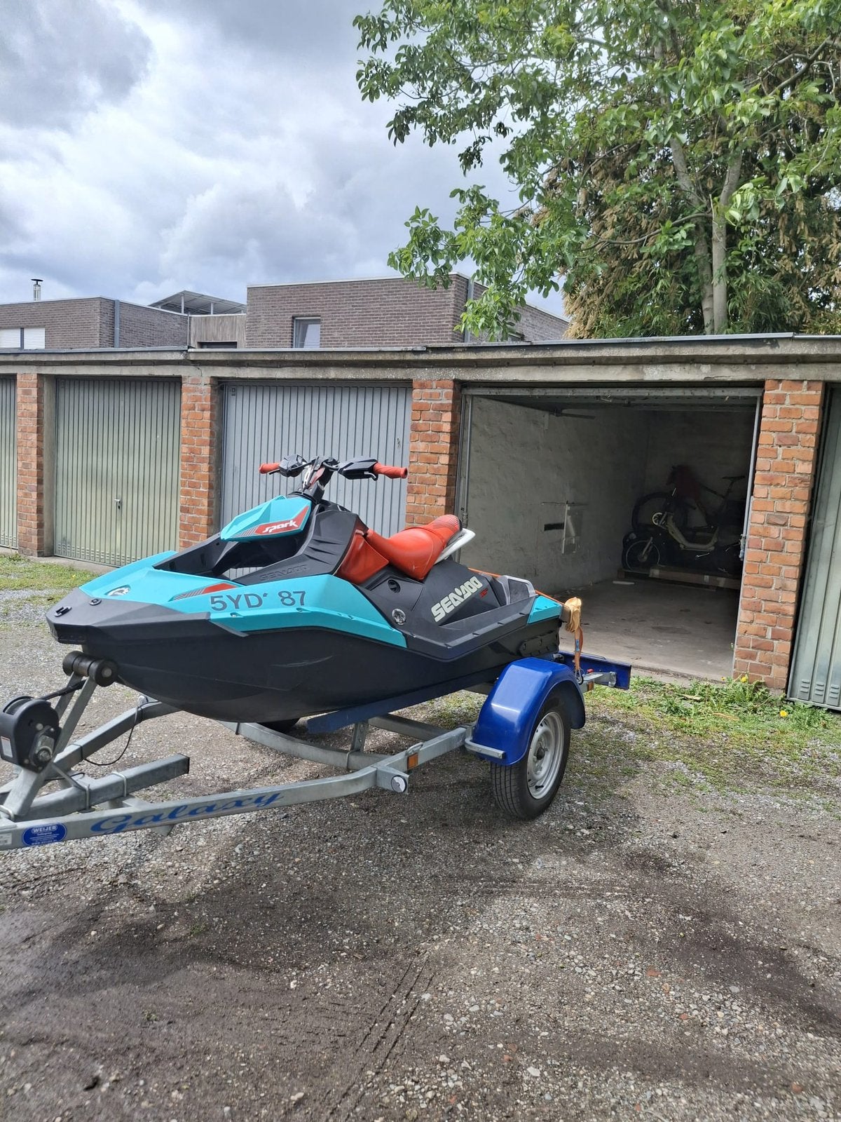 Seadoo spark trixx, Ophalen, Gebruikt