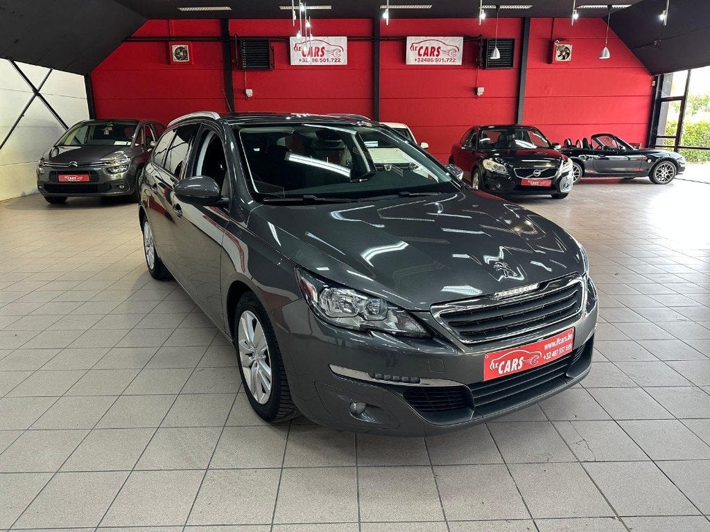 Peugeot 308 SW 1.6 BlueHDi*NAVI*AIRCO*TREKHAAK*1STE EIGENAAR, Voorwielaandrijving, Stof, 4 cilinders, USB