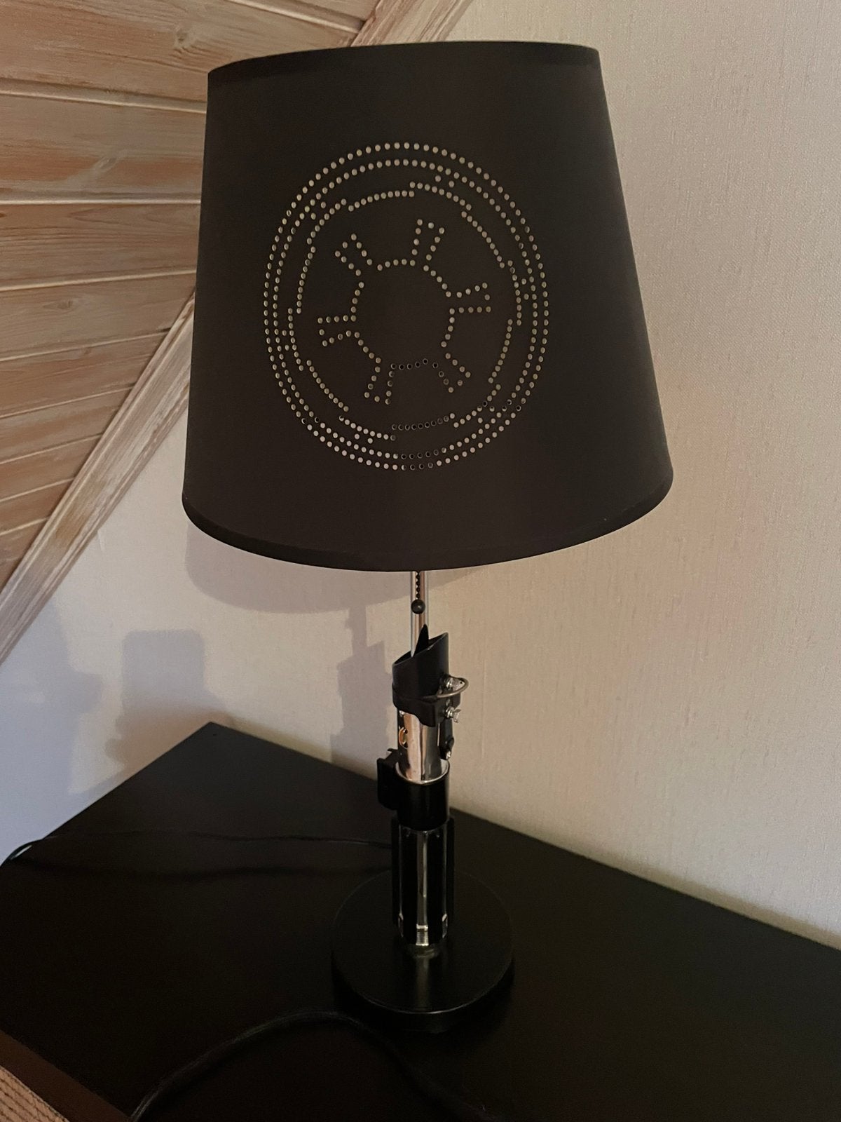 StarWars Darth Vader Lightsaber lamp, Zwart, Ophalen, Gebruikt, E27 (groot)