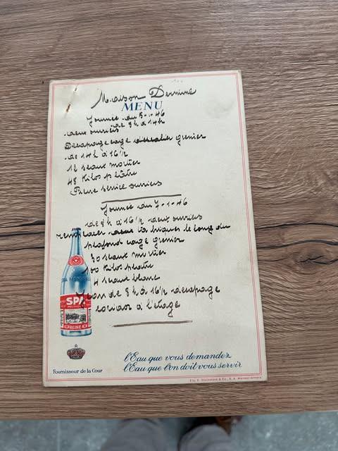 menu spa 1946, Spa, Gebruikt, Info@pdpmne.dr, Ophalen of Verzenden