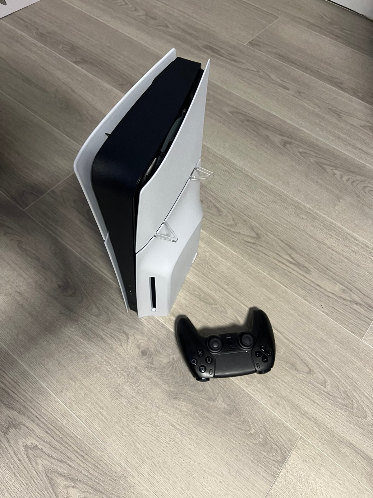 PS5 Slim Disc + 5 Games + DualSense, Ophalen, Zo goed als nieuw, Playstation 5