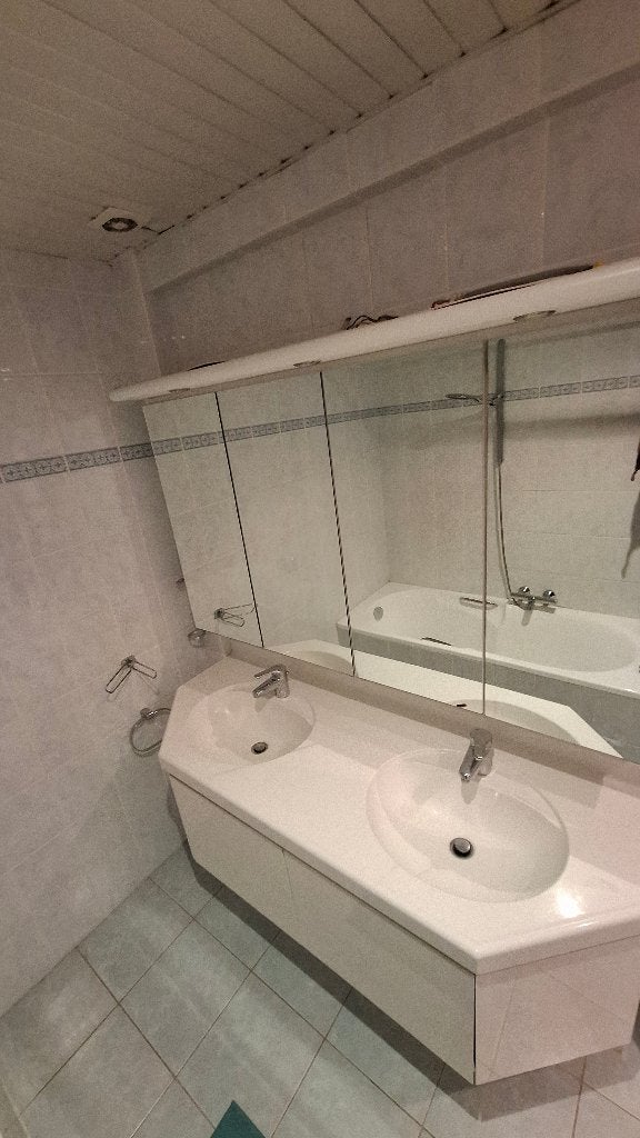 Badmeubel met spiegelkast Gratis, Ophalen, Gebruikt, Spiegelkast