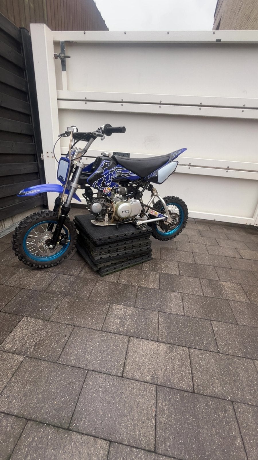 Pitbike 125cc nieuw (ruilen mogelijk), Fietsen en Brommers, Minibikes, Midibikes en Pitbikes, Ophalen, 125 cc, Schijfrem, Pitbike