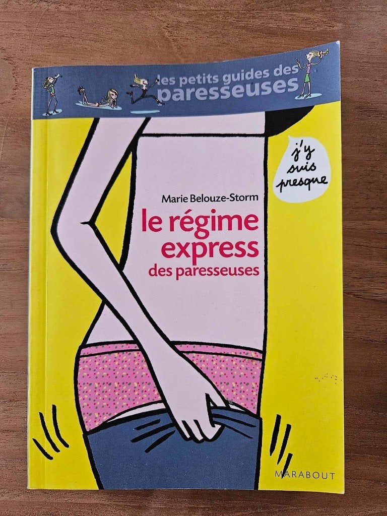 Livre Le Régime Express des paresseuses Marie Belouze-Storm, Livres, Enlèvement ou Envoi, Comme neuf, Régime et Alimentation