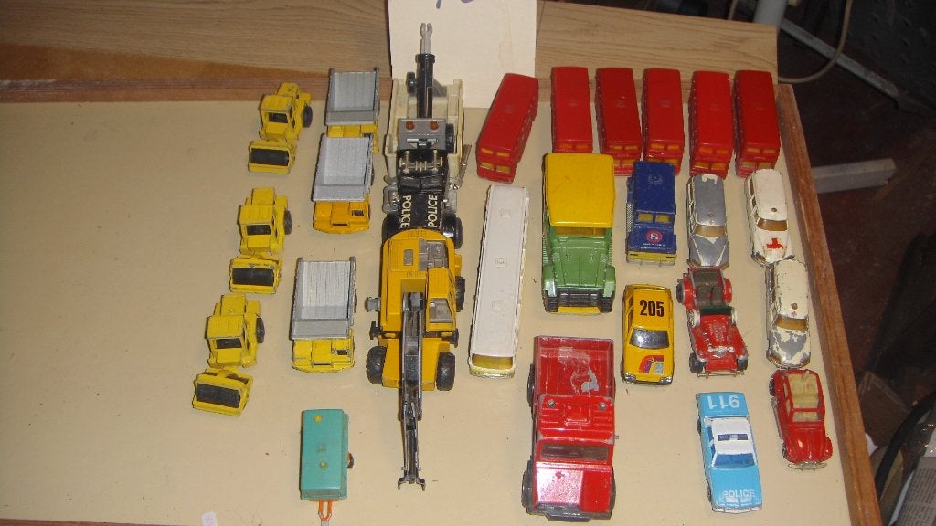 LOT DE 26 VOITURES MINIATURES MAJORETTE, Enlèvement ou Envoi, Utilisé