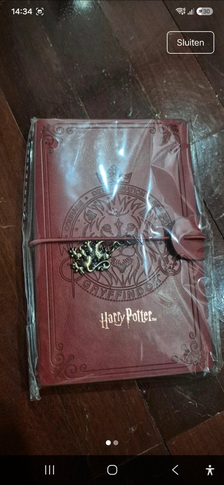 Carnet de voyage Harry Potter Gryffondor, Divers, Enlèvement ou Envoi, Neuf