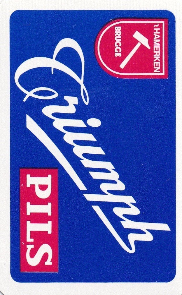 B 12 / S K T HAMERKEN TRIUMPH BRUGGE, Ophalen of Verzenden, Nieuw, Speelkaart(en)
