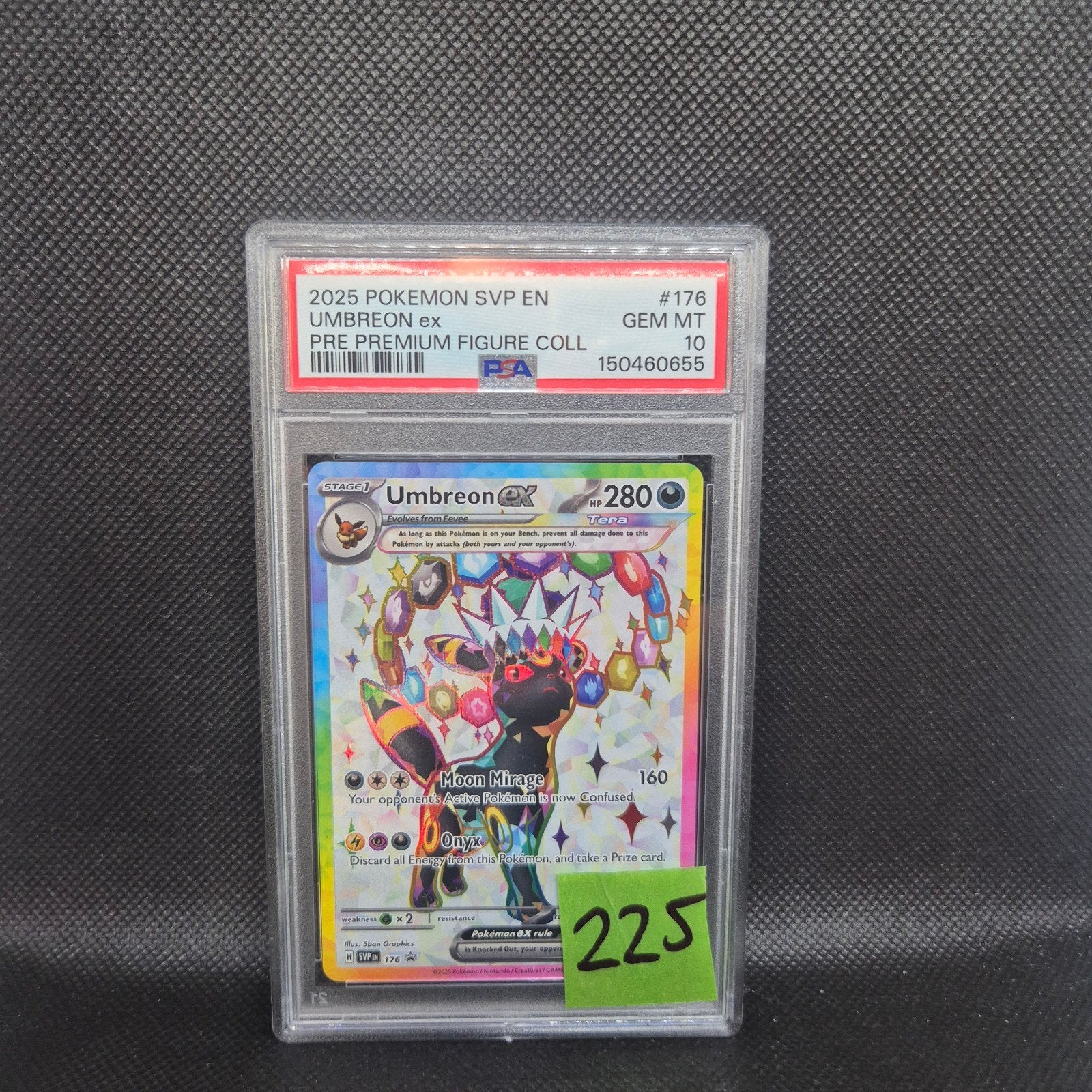 Umbreon Ex Prismatic Evolutions PSA 10, Enlèvement ou Envoi