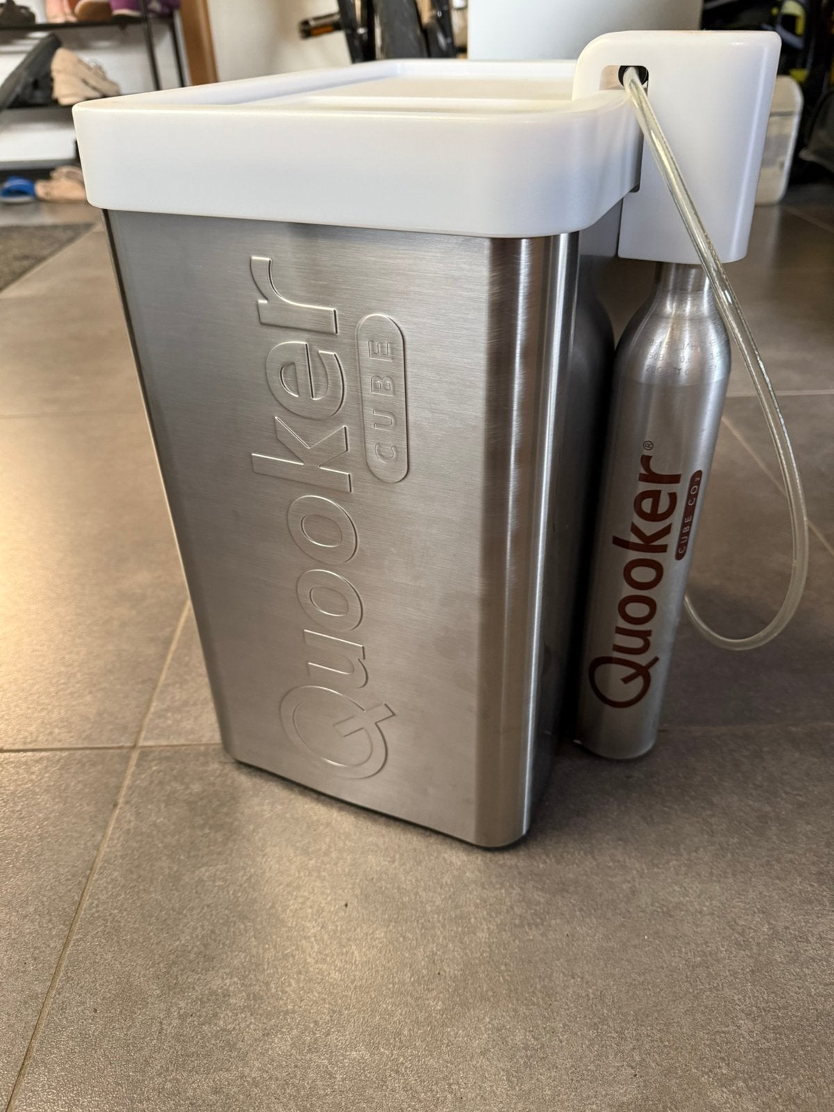 Quooker Cube gekoeld plat rn bruiswater, Enlèvement, Comme neuf