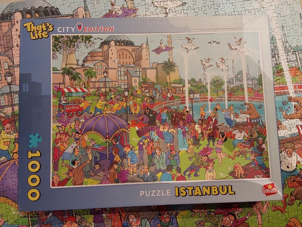 Puzzel that’s life 1000, Ophalen of Verzenden, Zo goed als nieuw