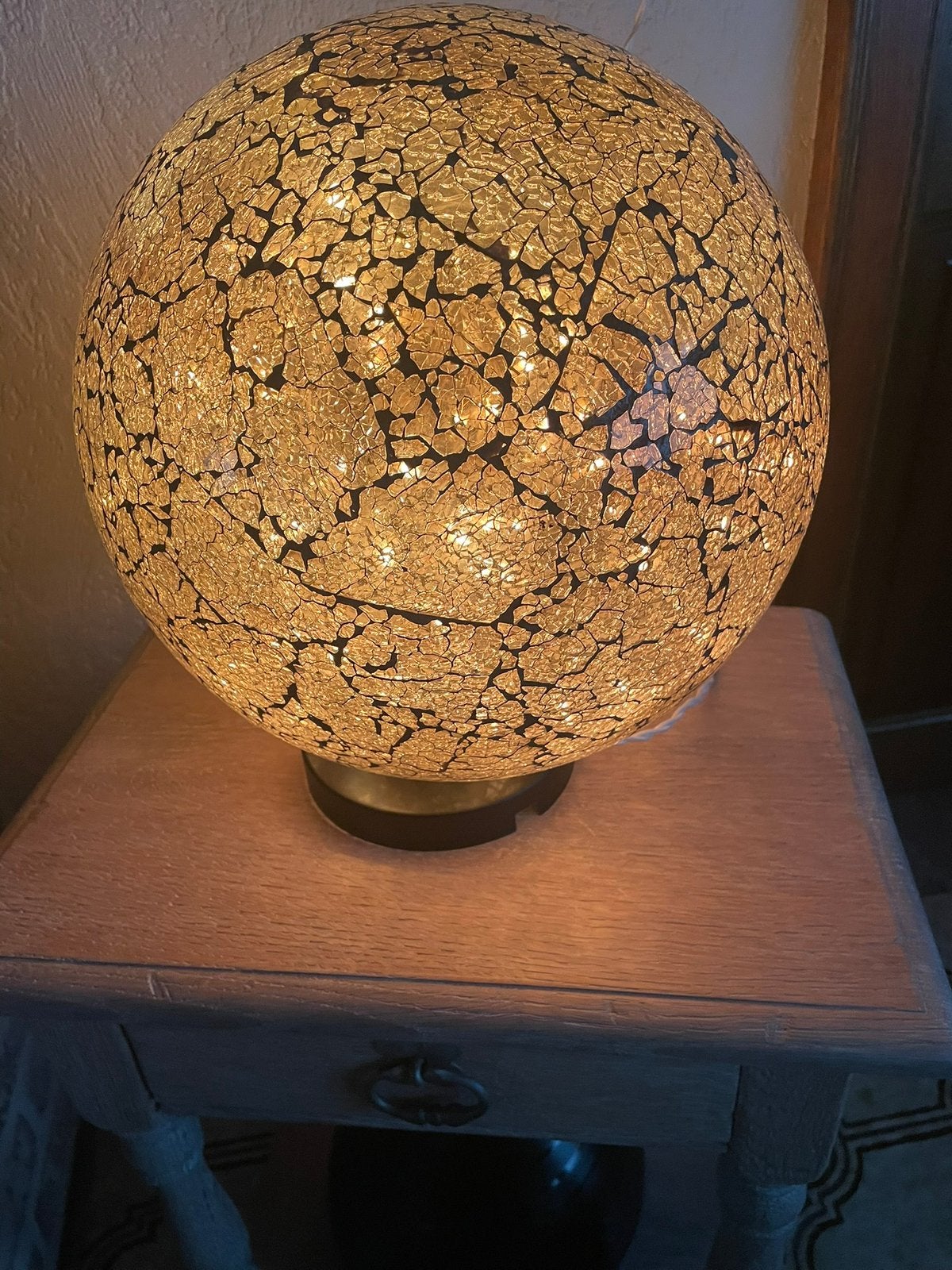 Lampe de table avec éclairage intérieur, Enlèvement ou Envoi, Comme neuf