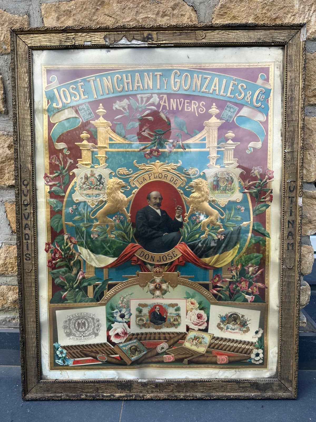 Affiche José Tinchant y Gonzalès & Cie, Enlèvement