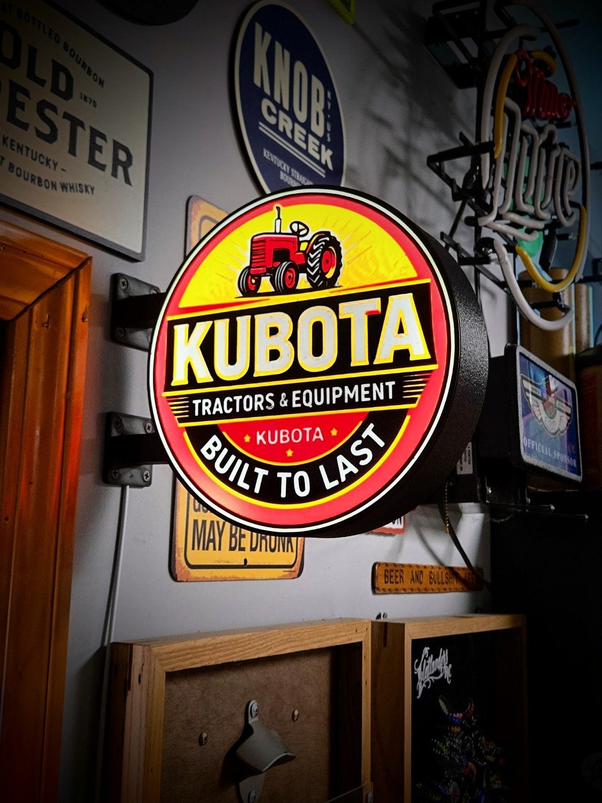 Boîte à lumière double Kubota. Maintenant 64,95€, Enlèvement ou Envoi, Neuf, Table lumineuse ou lampe (néon)