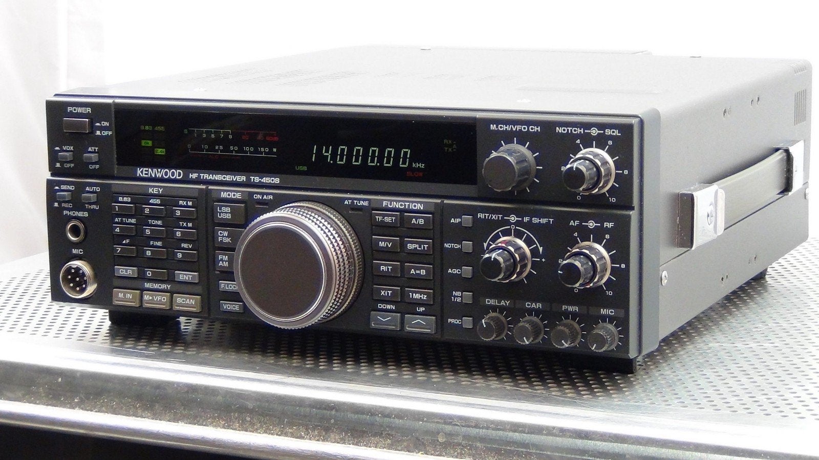 recherche un kenwood ts 450 ou yaesu ft 757gx, Telecommunicatie, Ophalen of Verzenden, Gebruikt