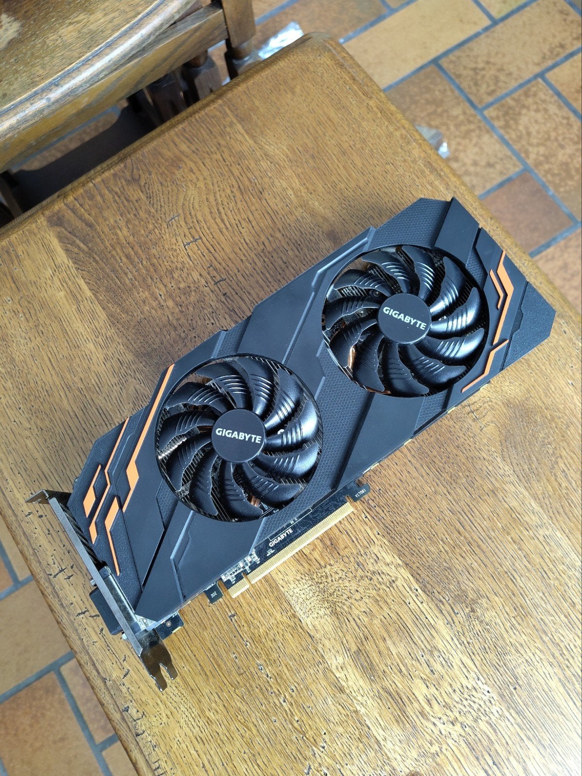 Carte graphique Gigabyte Geforce GTX 1070 8 Go, Computers en Software, Videokaarten, Ophalen, Gebruikt, Nvidia, HDMI