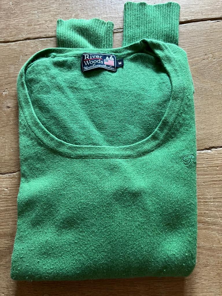 Pull River Woods maat medium, Ophalen, Zo goed als nieuw, Maat 48/50 (M), Groen