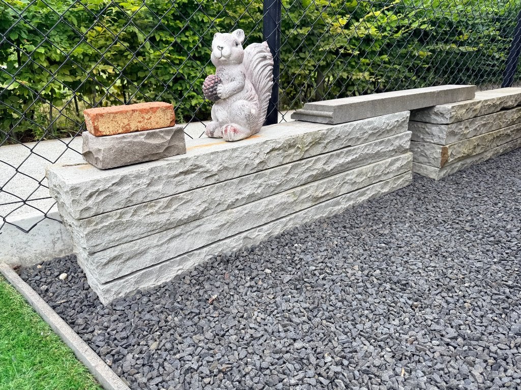 Borduren voor platines kandle grey, Tuin en Terras, Bielzen en Borduren, Ophalen, 100 tot 200 cm, Nieuw, Natuursteen