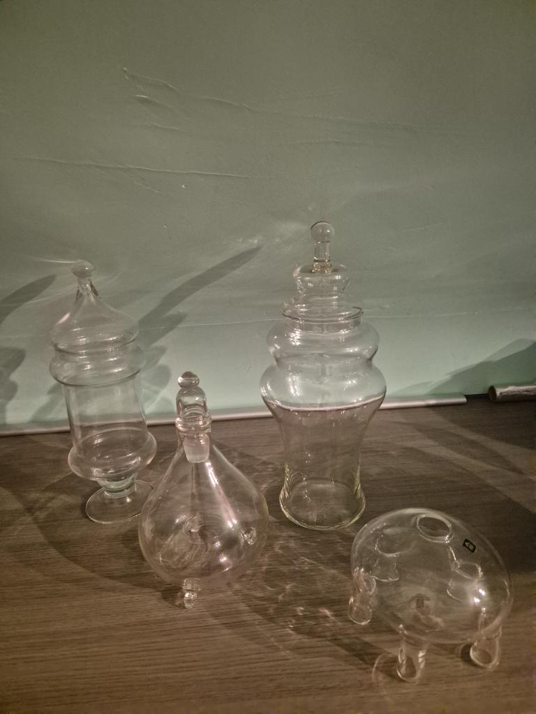 glaswerk, Ophalen