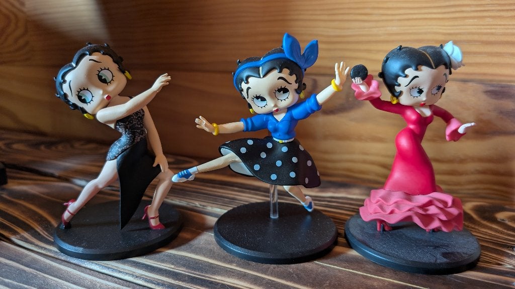 Figurines Betty Boop, Enlèvement ou Envoi, Comme neuf