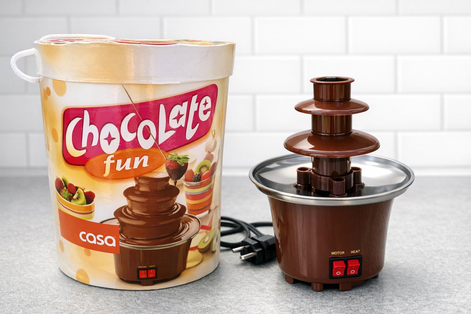 Chocolade fontein / fondue, Ophalen, Zo goed als nieuw