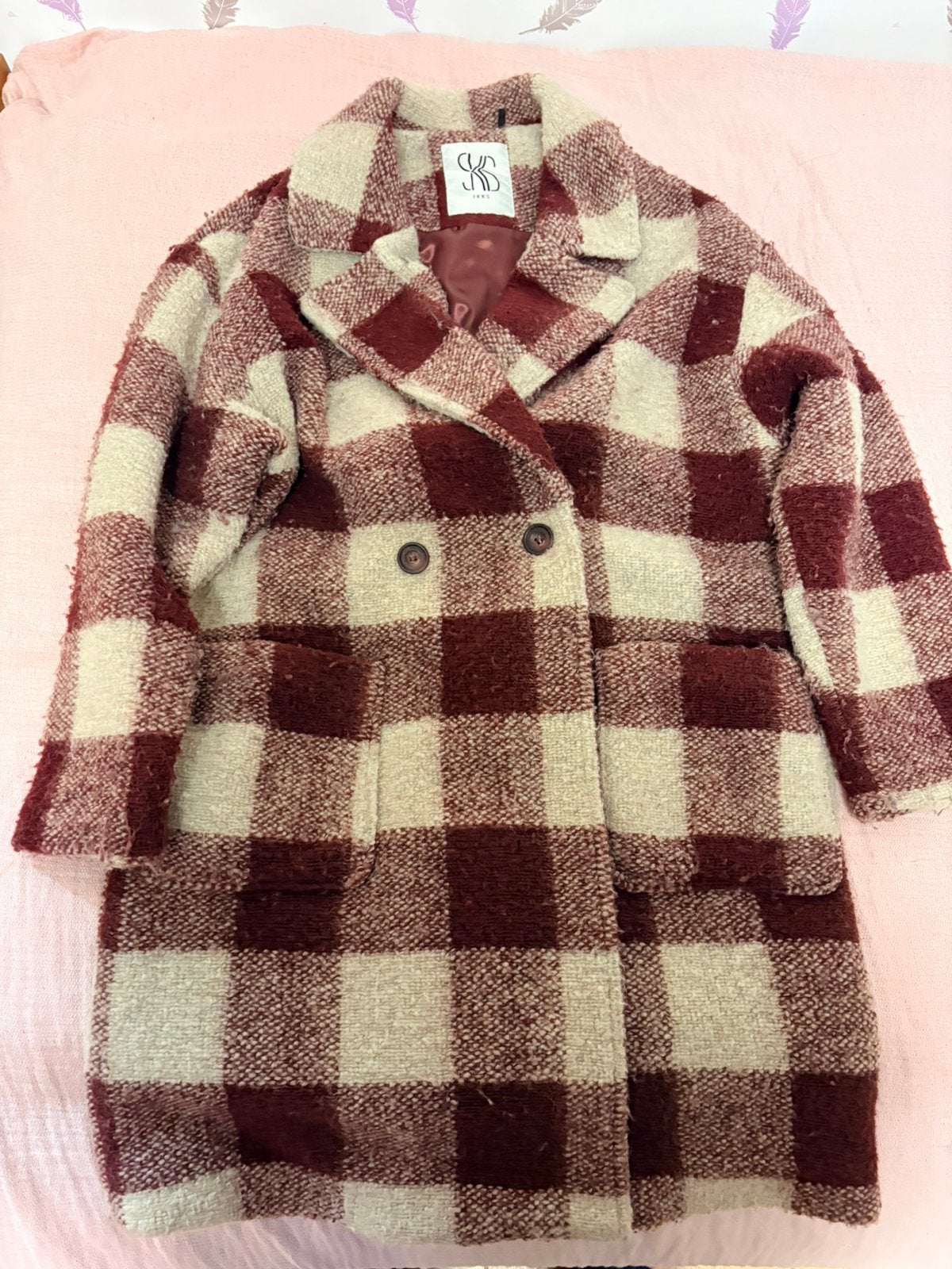 Manteau xs ikks 12 ans fille, Enlèvement, Utilisé, Fille, Manteau
