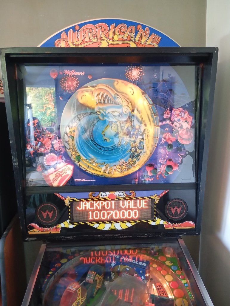 flipper Hurricane, Collections, Machines | Flipper (jeu), Enlèvement ou Envoi, Flipper (jeu), Comme neuf, Williams