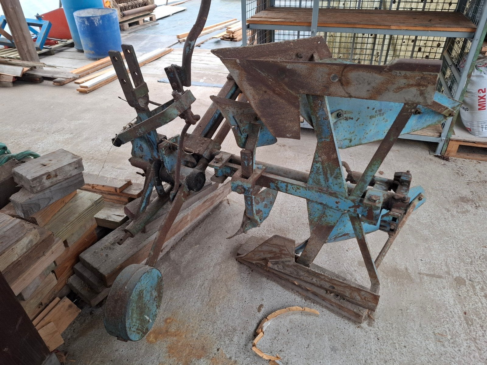 Billens wentel ploeg voor mini tractor, Ophalen, Overige, Grondbewerking
