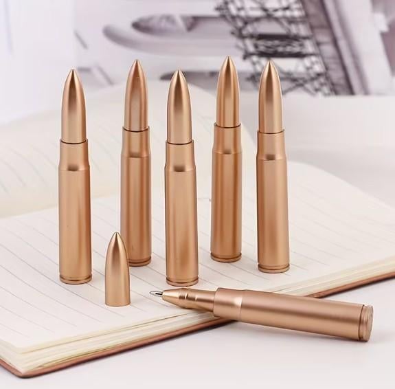 1 Creative Ballpoint Pen Bullet Shaped NY, Verzenden, Nieuw