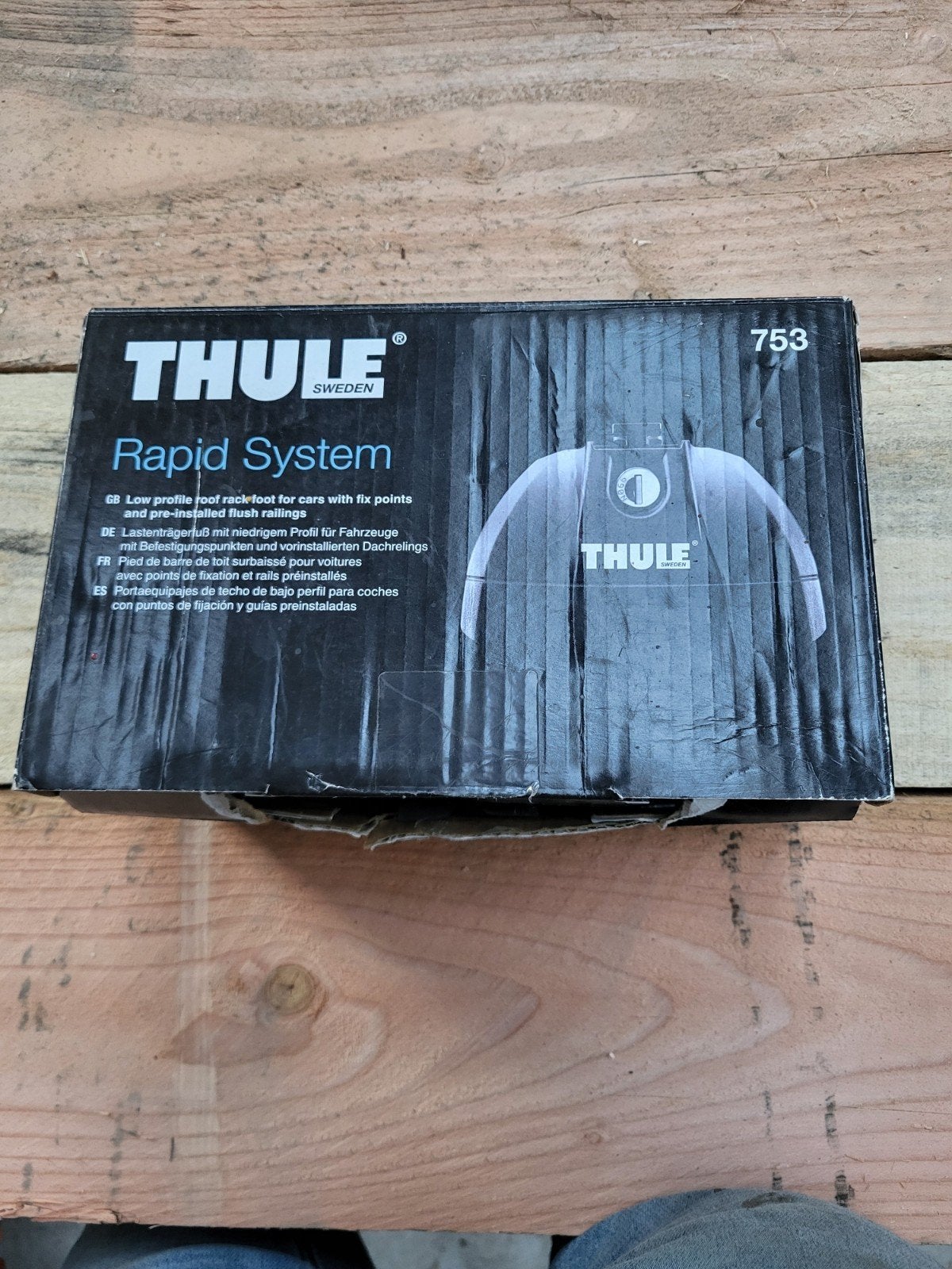 Thule Rapid system n 753, Ophalen