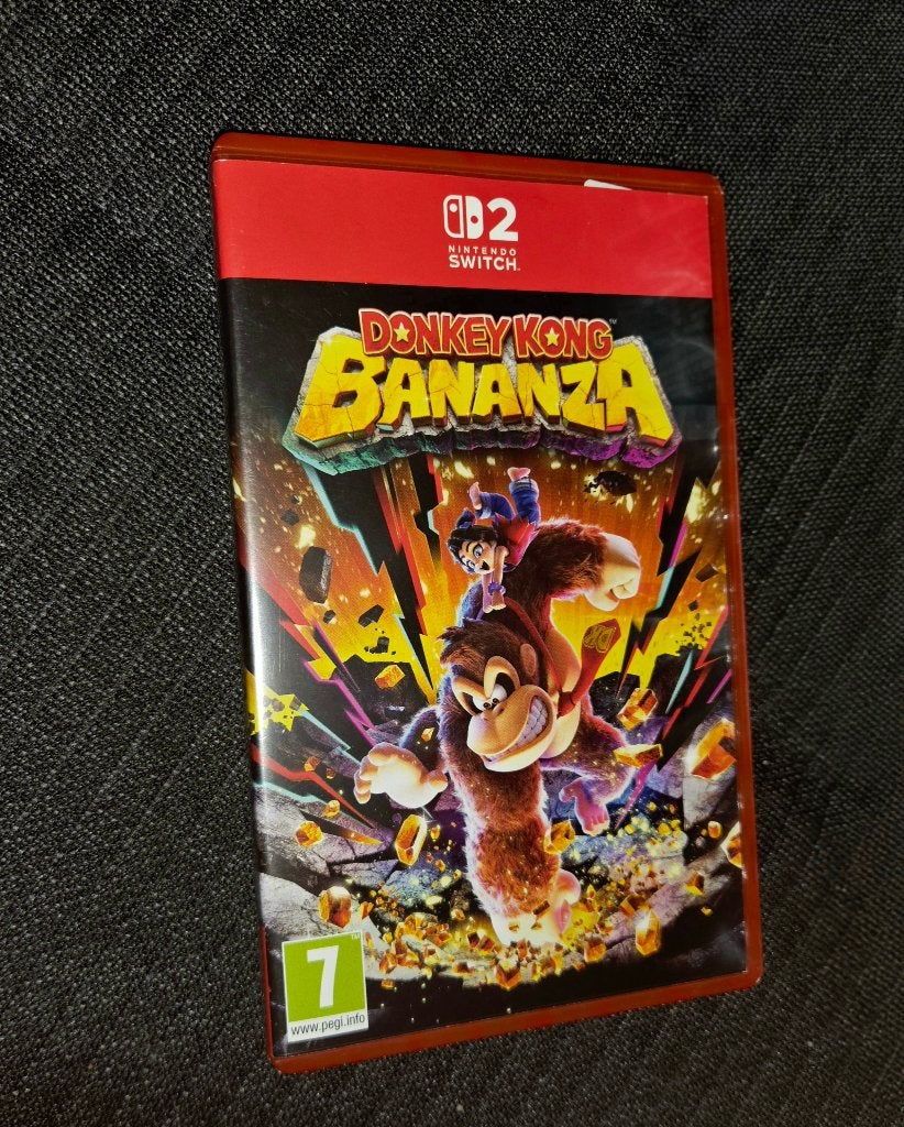 Donkey Kong Bananza Nintendo Switch 2, 2 joueurs, Enlèvement, Comme neuf, À partir de 7 ans