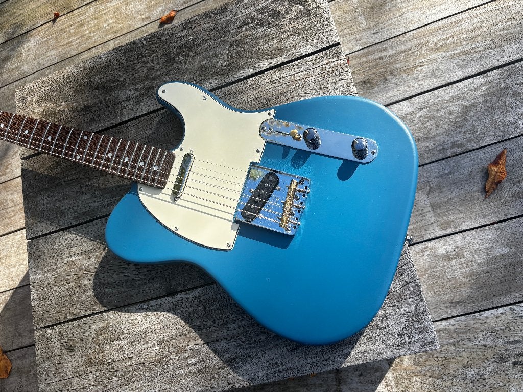 LAGHI telecaster custom shop, Musique & Instruments, Enlèvement ou Envoi, Comme neuf, Solid body, Autres marques