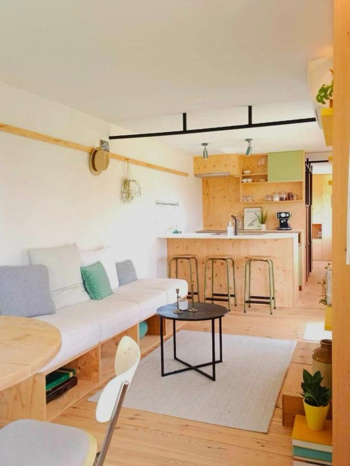 Ruime Tiny House op wielen, Caravans en Kamperen