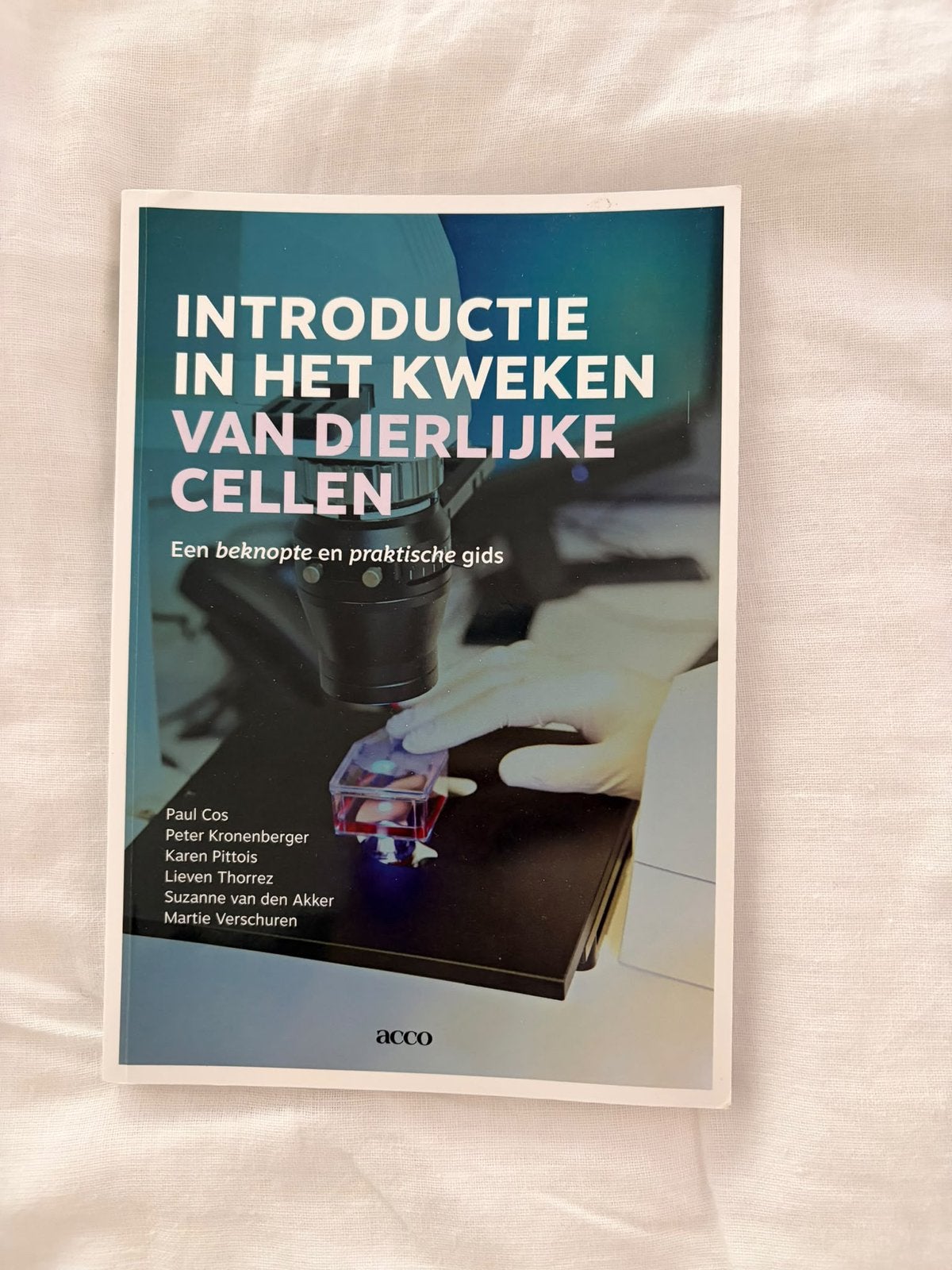 introductie in het kweken van dierlijke cellen, Boeken, Ophalen, Zo goed als nieuw