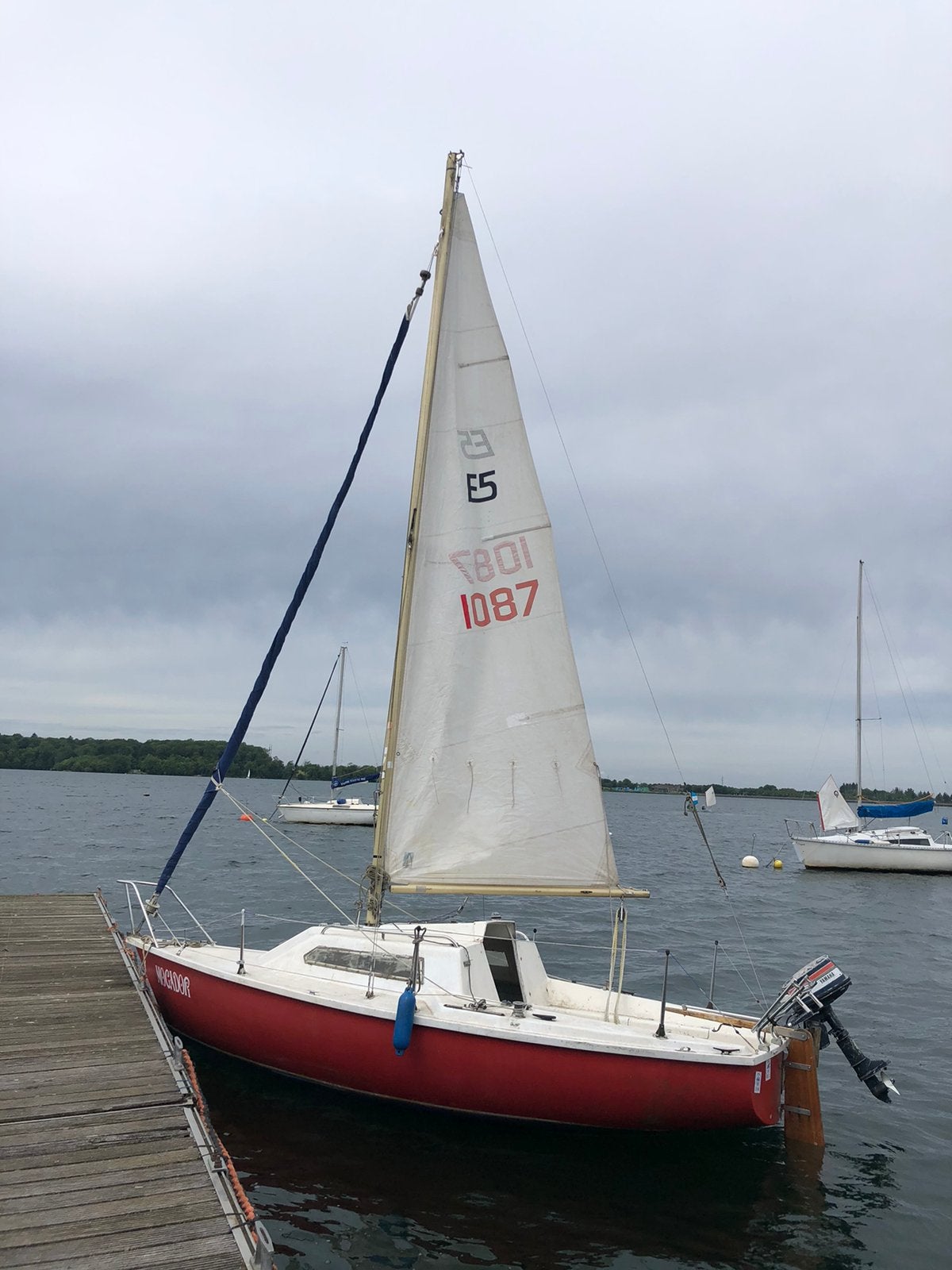 EDEL V Cabinier 5m sur remorque, Watersport en Boten, Ophalen, Gebruikt, 3 tot 6 meter, Overige typen