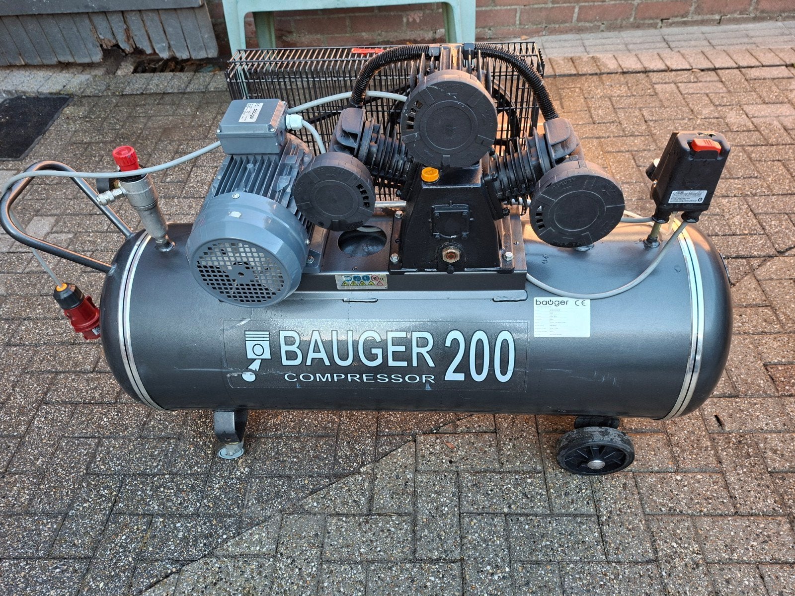 professionele compressor bauger 200, Ophalen