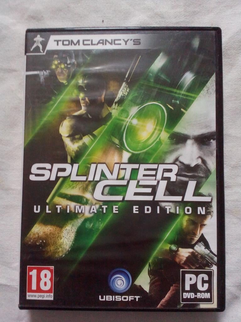 Splinter Cell Ultimate Edition - 5 cd's, Games en Spelcomputers, Games | Pc, Gebruikt, Avontuur en Actie, Vanaf 18 jaar, Ophalen of Verzenden