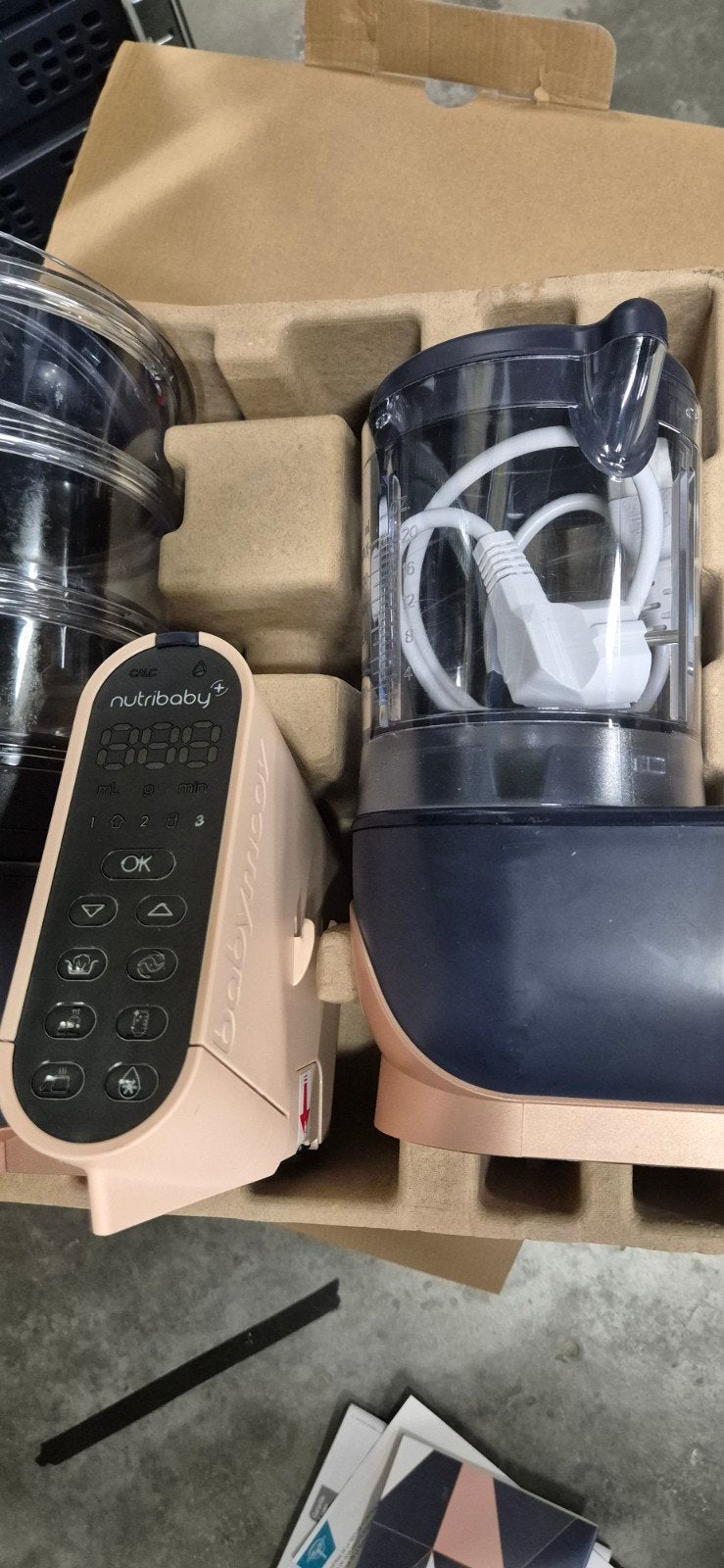 Cuiseur à vapeur Babymoov Nutribaby XL, Comme neuf, Préparateur de repas pour bébé, Enlèvement, Babymoov
