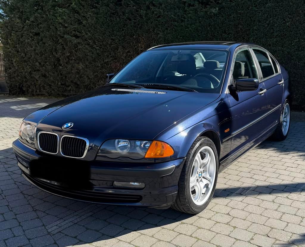 BMW 316 i e46 Benzine. Topconditie ! Youngtimer !, Auto's, Zwart, Blauw, 5 deurs, Particulier