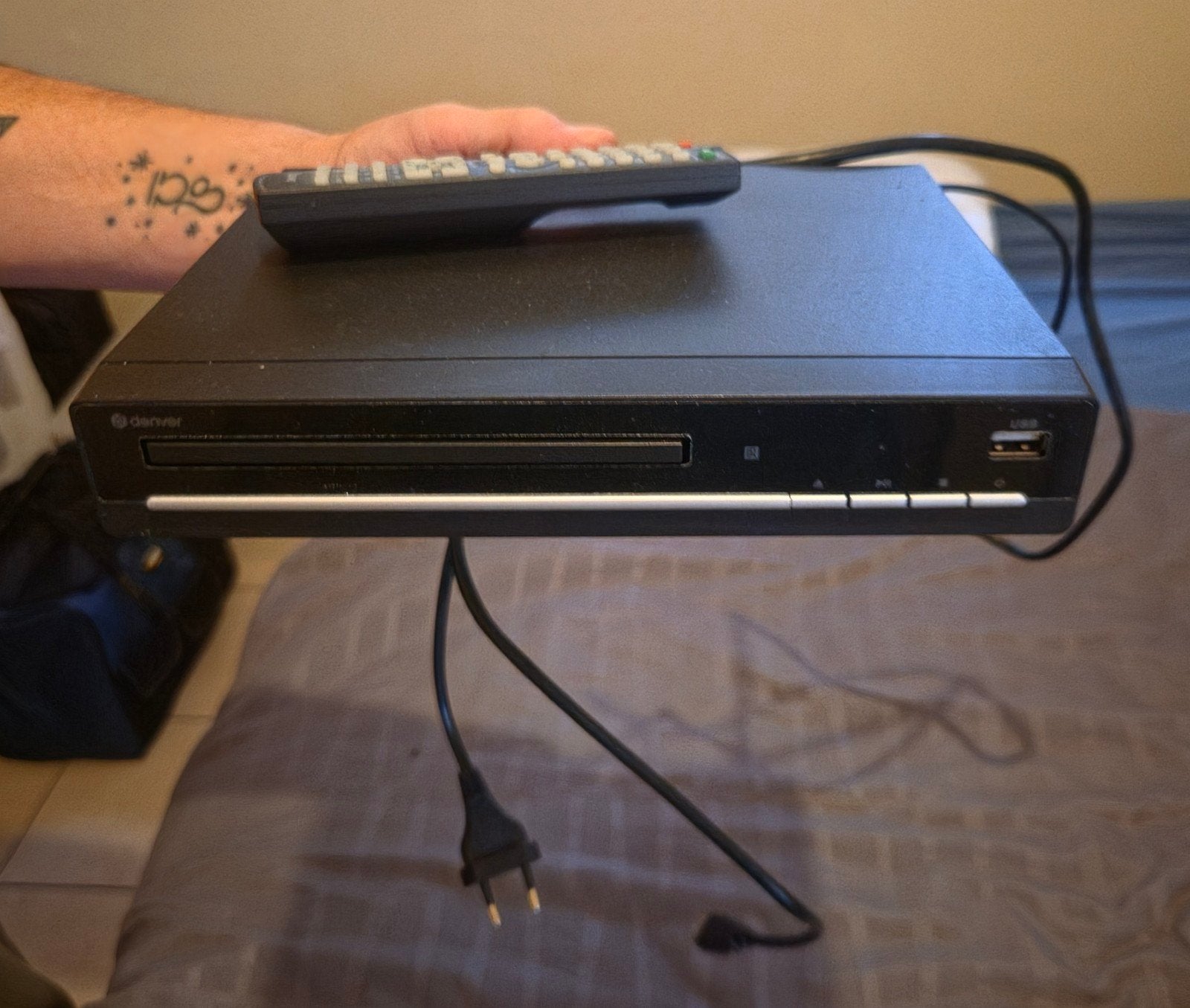 Dvd speler Denver, TV, Hi-fi & Vidéo, Enlèvement ou Envoi, Comme neuf, Lecteur DVD