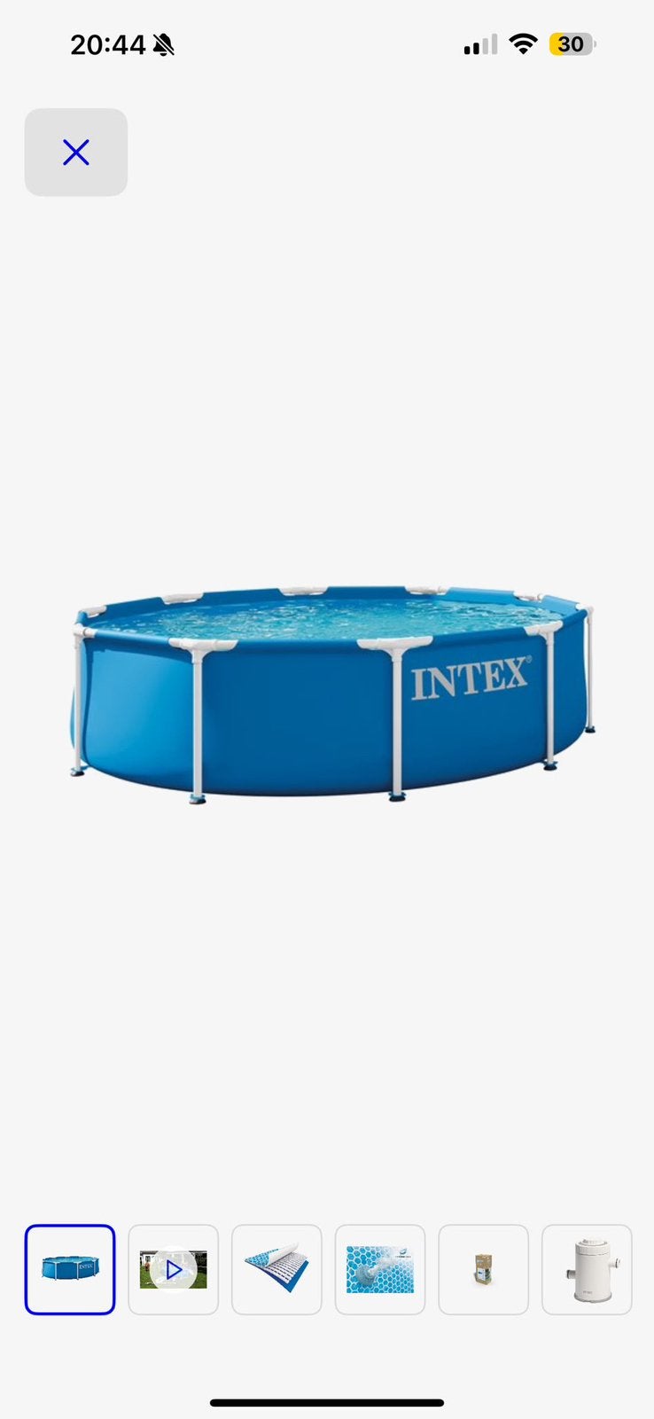 Intex zwembad rond 305 cm, Enlèvement, Comme neuf, Rond