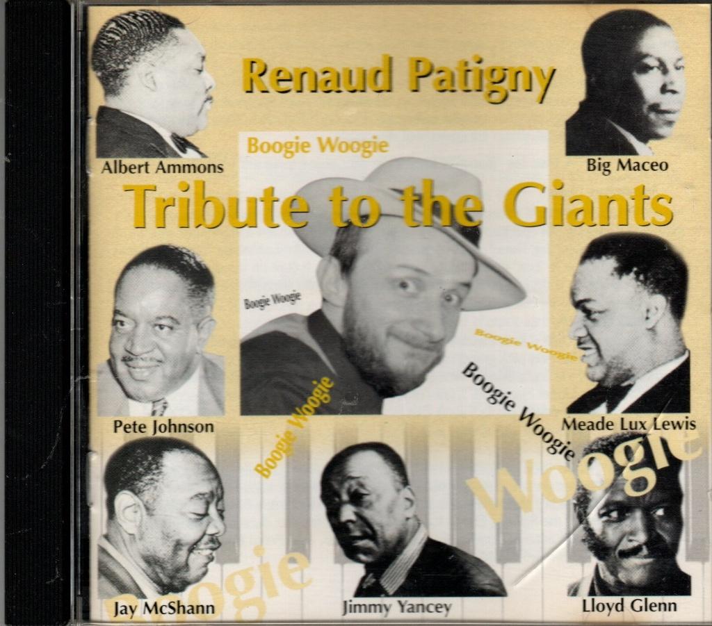 RENAUD PATIGNY - TRIBUTE TO THE GIANTS - CD - 2000 - BELGIUM, Cd's en Dvd's, Cd's | Jazz en Blues, Ophalen of Verzenden, 1980 tot heden