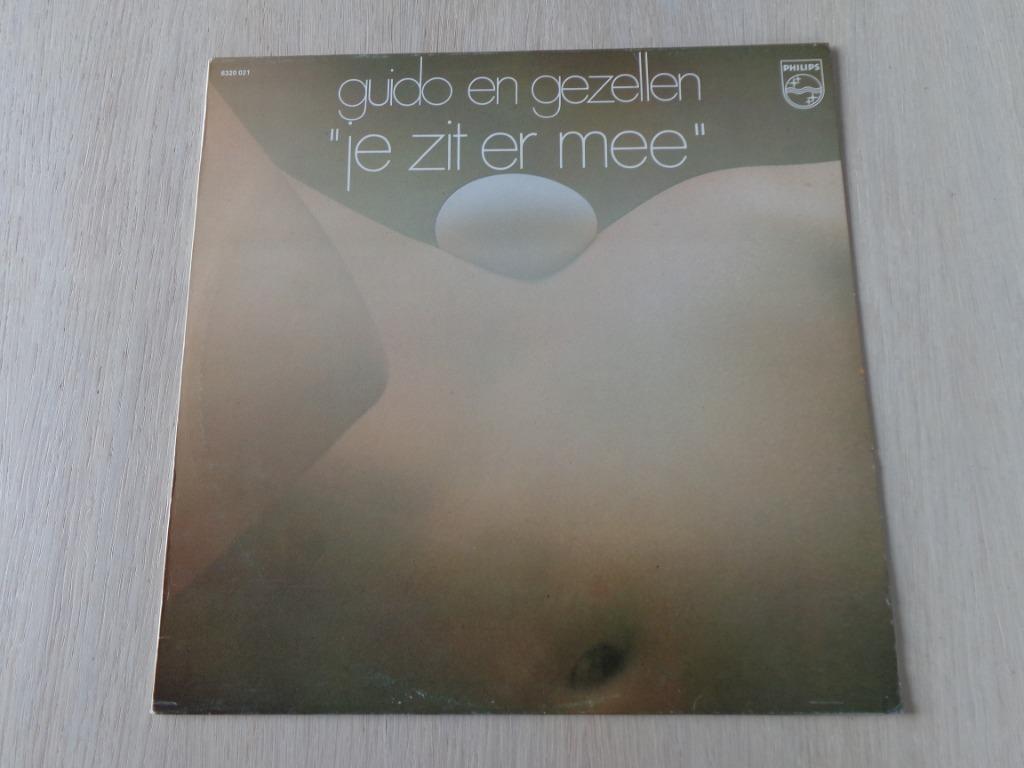 Guido En Gezellen  – Je Zit Er Mee, Cd's en Dvd's, Vinyl | Nederlandstalig, Ophalen of Verzenden, Rock