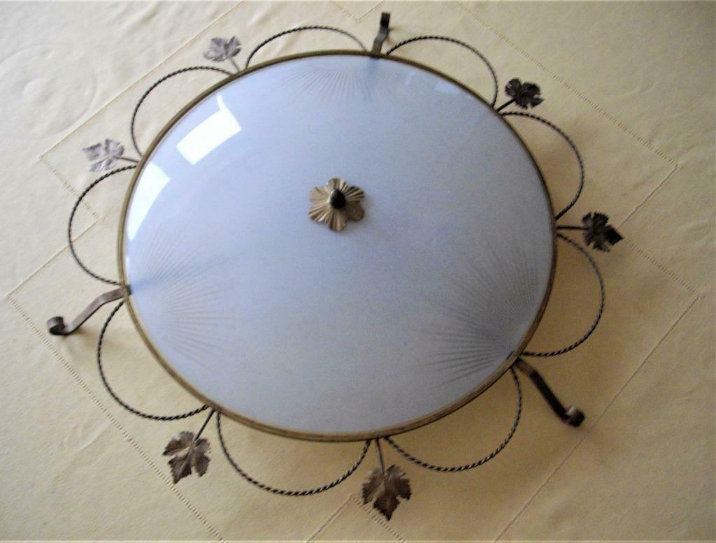 Vintage plafonnière, Antiek en Kunst, Ophalen