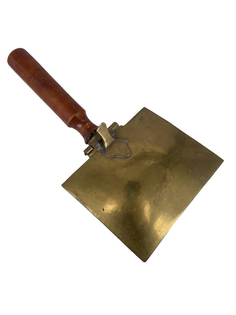 Butler van koper en hout - verzamelaar van kruimels en bille, Antiek en Kunst, Ophalen of Verzenden