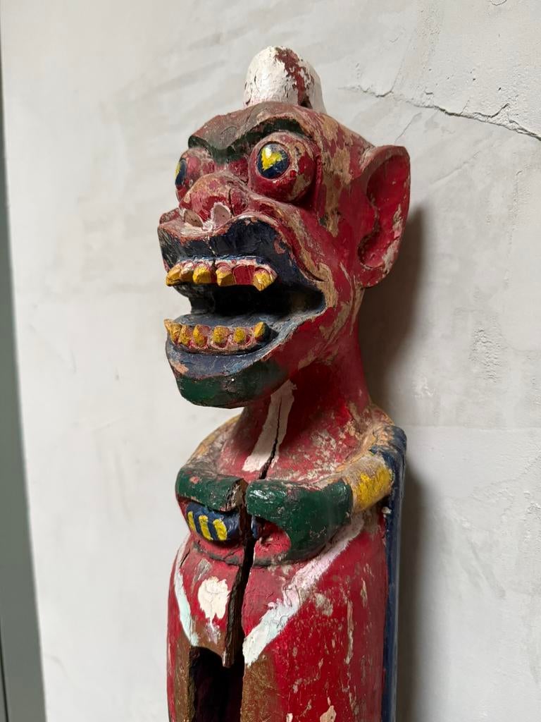103cm tribaal beeld Indonesië Bali, Antiek en Kunst, Ophalen