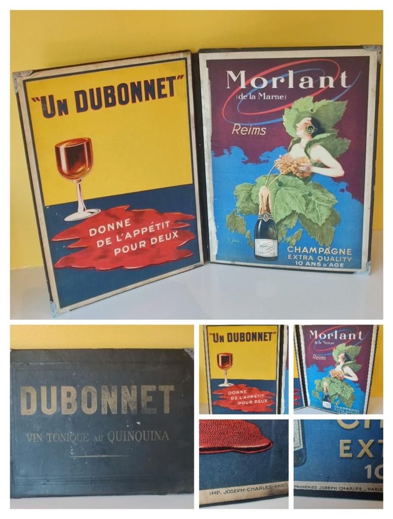 DUBONNET "Un Dubonnet & Morlant", Antiek en Kunst, Curiosa en Brocante, Ophalen of Verzenden