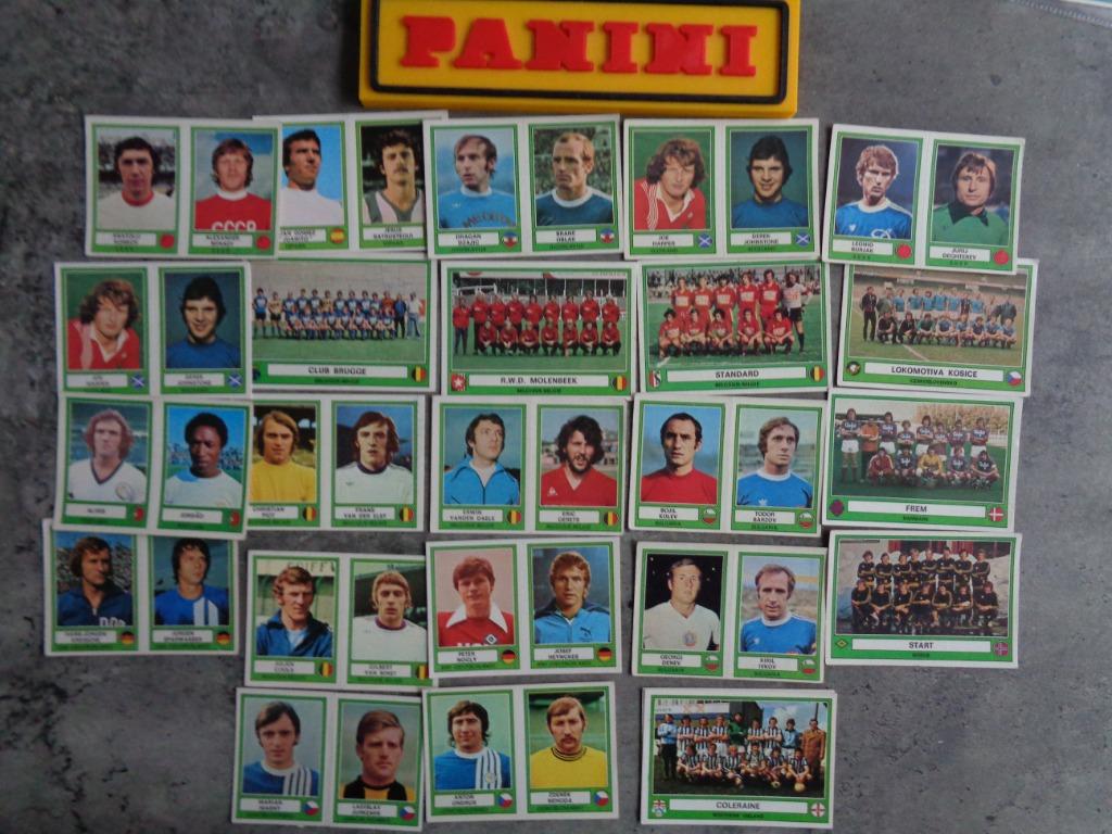AUTOCOLLANTS PANINI FOOTBALL EURO FOOTBALL 78 - 24 différent, Envoi